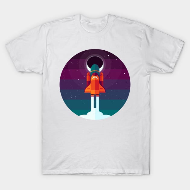 Into Spaaaace T-Shirt by BadOdds